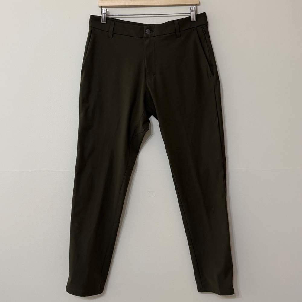 LULULEMON Men’s deep green pants Commission Pant Classic size 33‎ - Picture 11 of 16